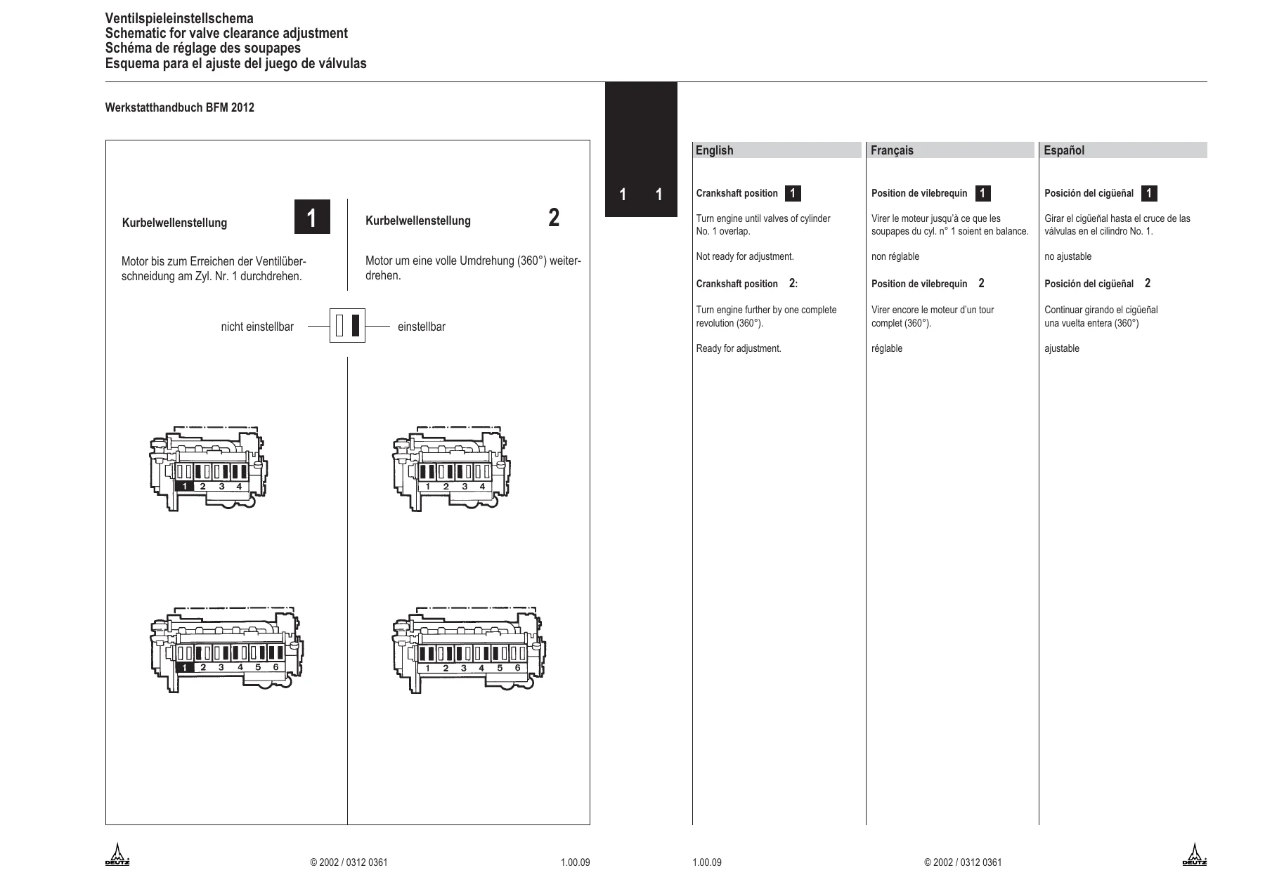 Deutz BFM 2012 Diesel Engine Workshop Manual 0312 0361 - BF4M & BF6M 2012 Repair PDF - Image 2