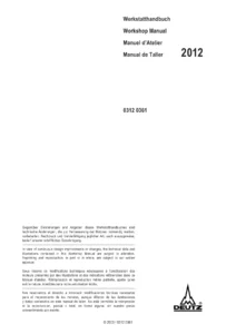 Deutz BFM 2012 Diesel Engine Workshop Manual 0312 0361 - BF4M & BF6M 2012 Repair PDF