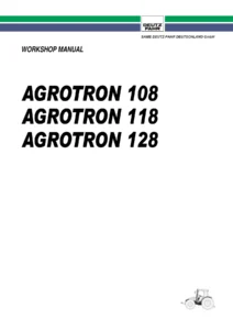 Deutz-Fahr Agrotron 108 118 128 Tractor Workshop Manual - PDF Download