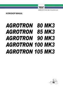 Deutz-Fahr Agrotron 80 85 90 100 105 MK3 Workshop Repair Manual PDF