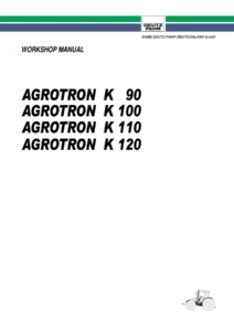 Deutz-Fahr Agrotron K 90 K 100 K 110 K 120 Workshop Manual PDF