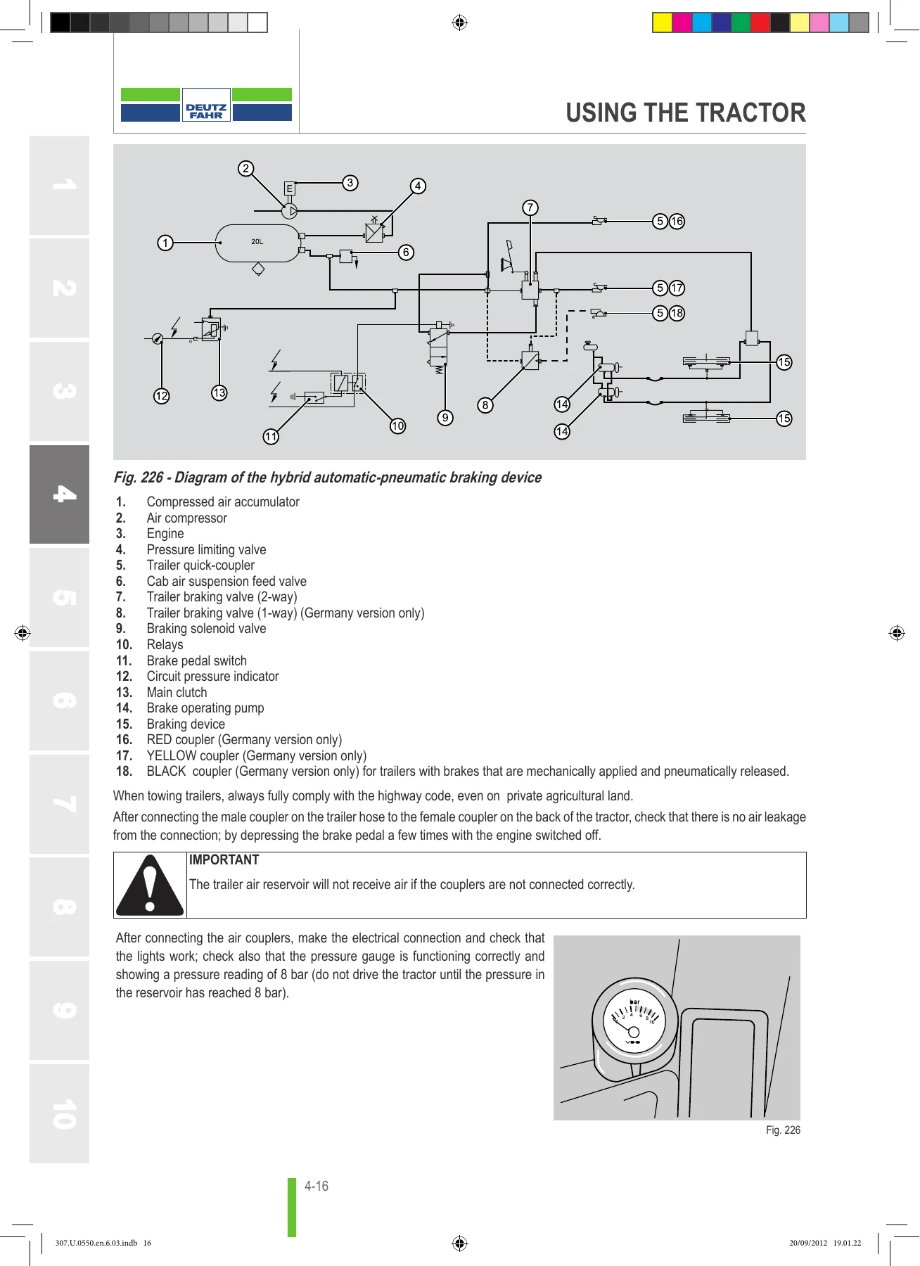 Deutz-Fahr Agrotron M 600 610 620 Tractor Use and Maintenance Manual - PDF - Image 3