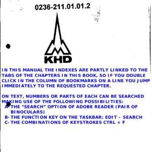 Deutz SBV 8M-540 Diesel Engine Spare Parts List - Serial 6729695 PDF