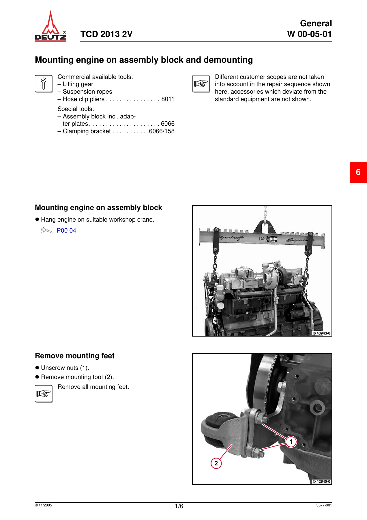 Deutz TCD 2013 2V Diesel Engine Workshop Manual - 0312 4076 Repair Guide - Image 3