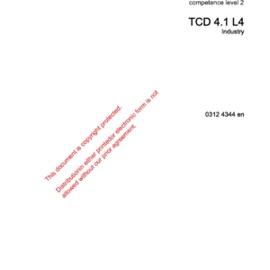 Deutz TCD 4.1 L4 Workshop Manual 0312 4344 PDF Download