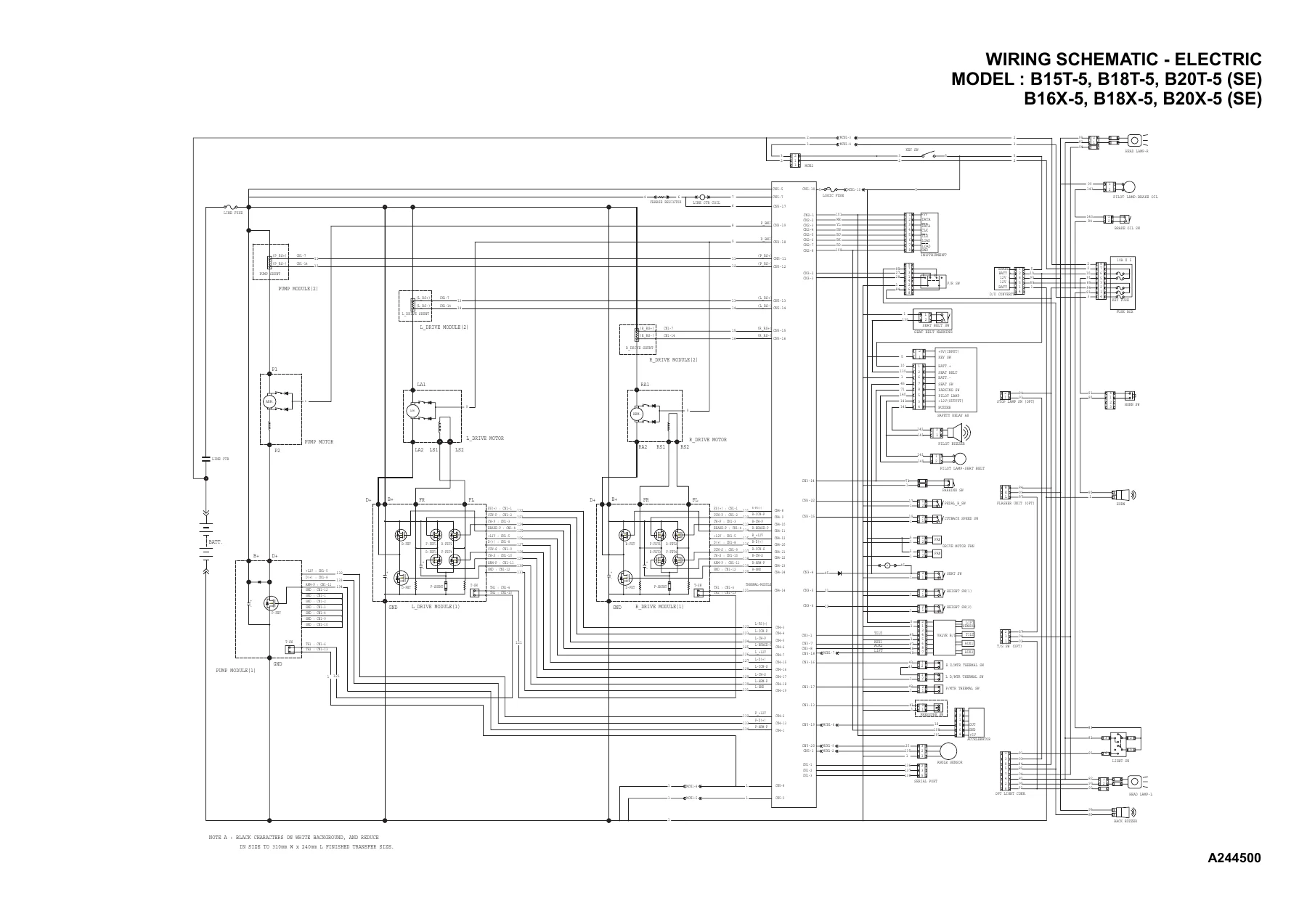 Doosan B15T-5 B18T-5 B20T-5 B16X-5 B18X-5 B20X-5 Electric Lift Truck Service Manual - Image 3