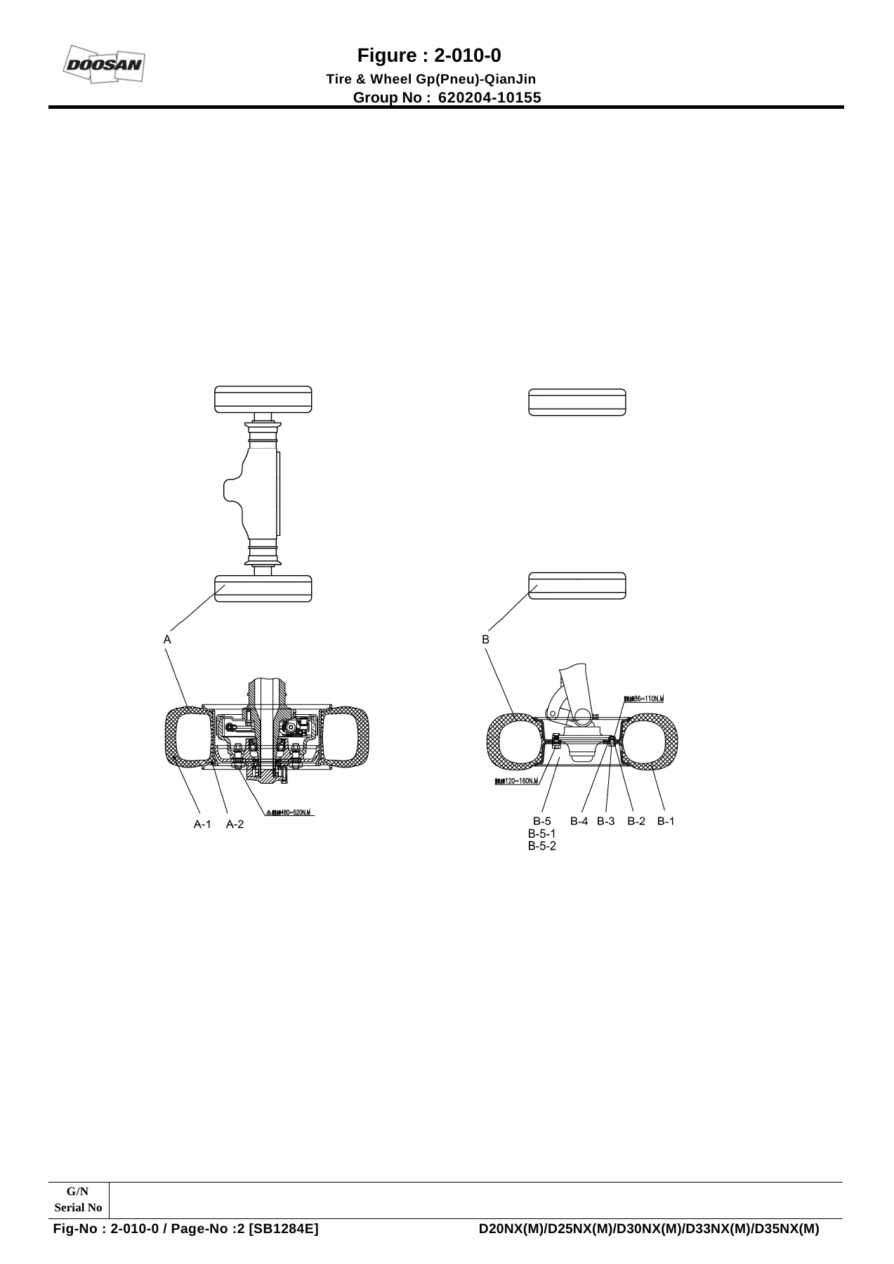 Doosan D20NX D25NX D30NX D33NX D35NX Lift Truck Parts Book PDF Download - Image 3