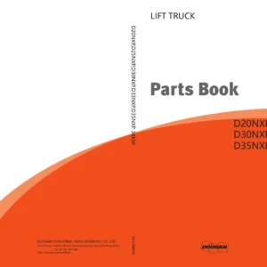 Doosan D20NXP D25NXP D30NXP D33NXP D35NXP 34kW Forklift Parts Book - SB1296E PDF