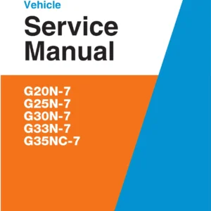 Doosan G20N-7 G25N-7 G30N-7 G33N-7 G35NC-7 Forklift Service Manual