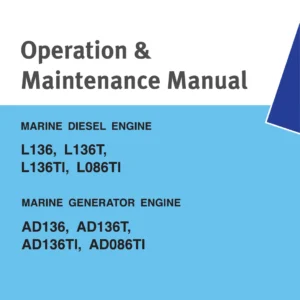 Doosan L136 L136T L136TI L086TI & AD Series Marine Engine Operation Maintenance Manual PDF