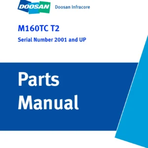 Doosan M160TC T2 Parts Manual PDF - Mega 160TC Tier-II Wheel Loader Catalog 2009