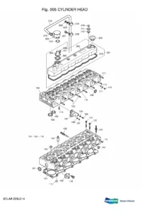 Doosan Solar 225LC-V Excavator Parts Catalog PDF - Complete Illustrated Parts Manual