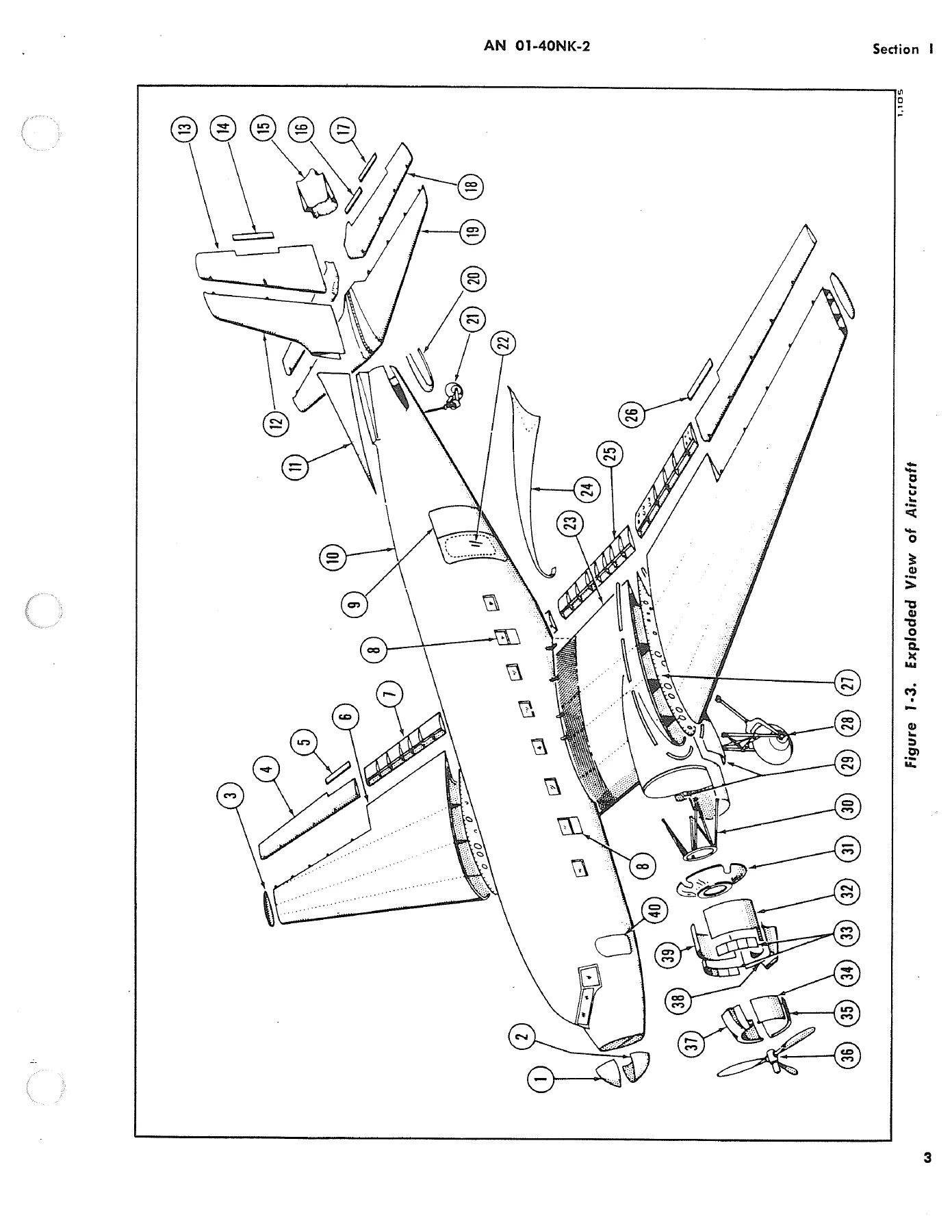 Douglas DC-3 R4D-8 Maintenance Manual 1953 - AN 01-40NK-2 Navy Handbook PDF - Image 2