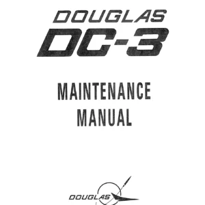 Douglas DC-3 R4D-8 Maintenance Manual 1953 - AN 01-40NK-2 Navy Handbook PDF