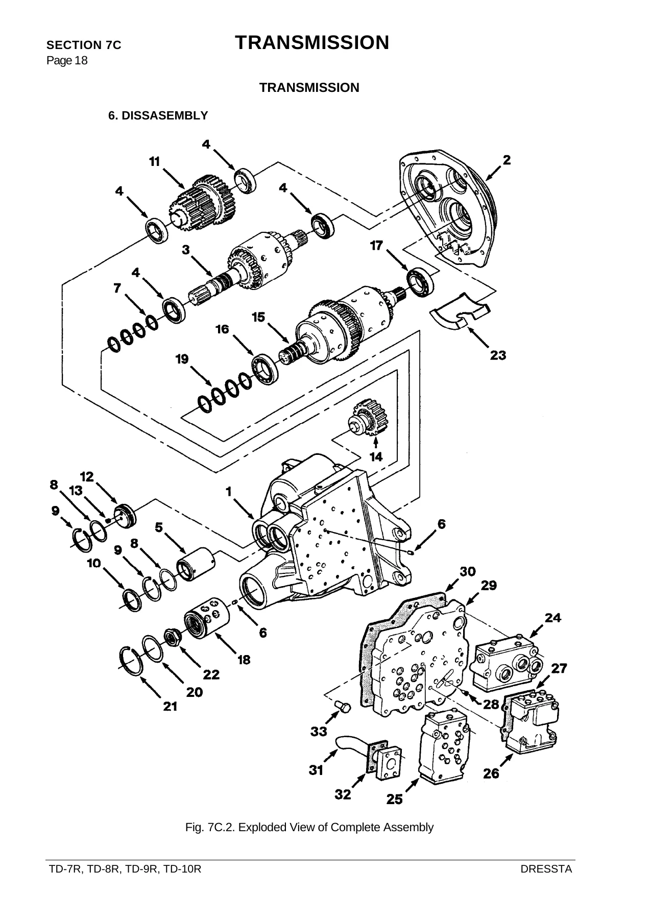 Dresssta TD-7R TD-8R TD-9R TD-10R Crawler Tractor Service Manual - Image 3