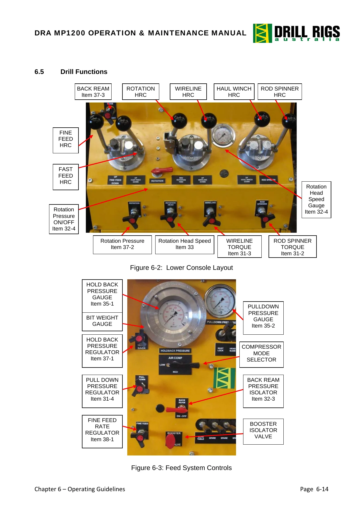 Drill Rigs Australia MP1200 Multi-Purpose Drill Rig Operation and Maintenance Manual 2010 - Image 2