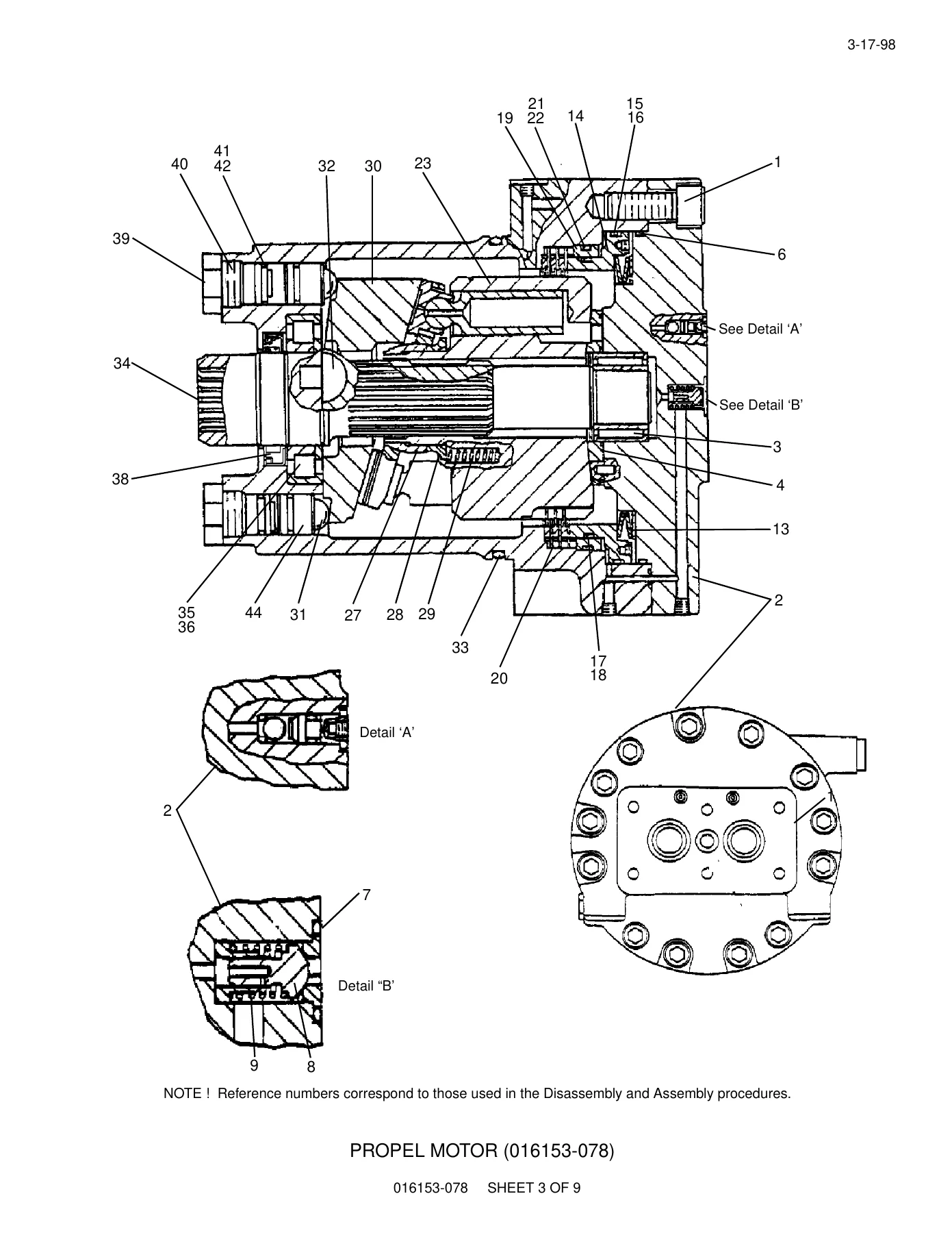 Driltech Mission D25KS D245S Blast Hole Drill Service Manual - Serial 732230 & Up - Image 3