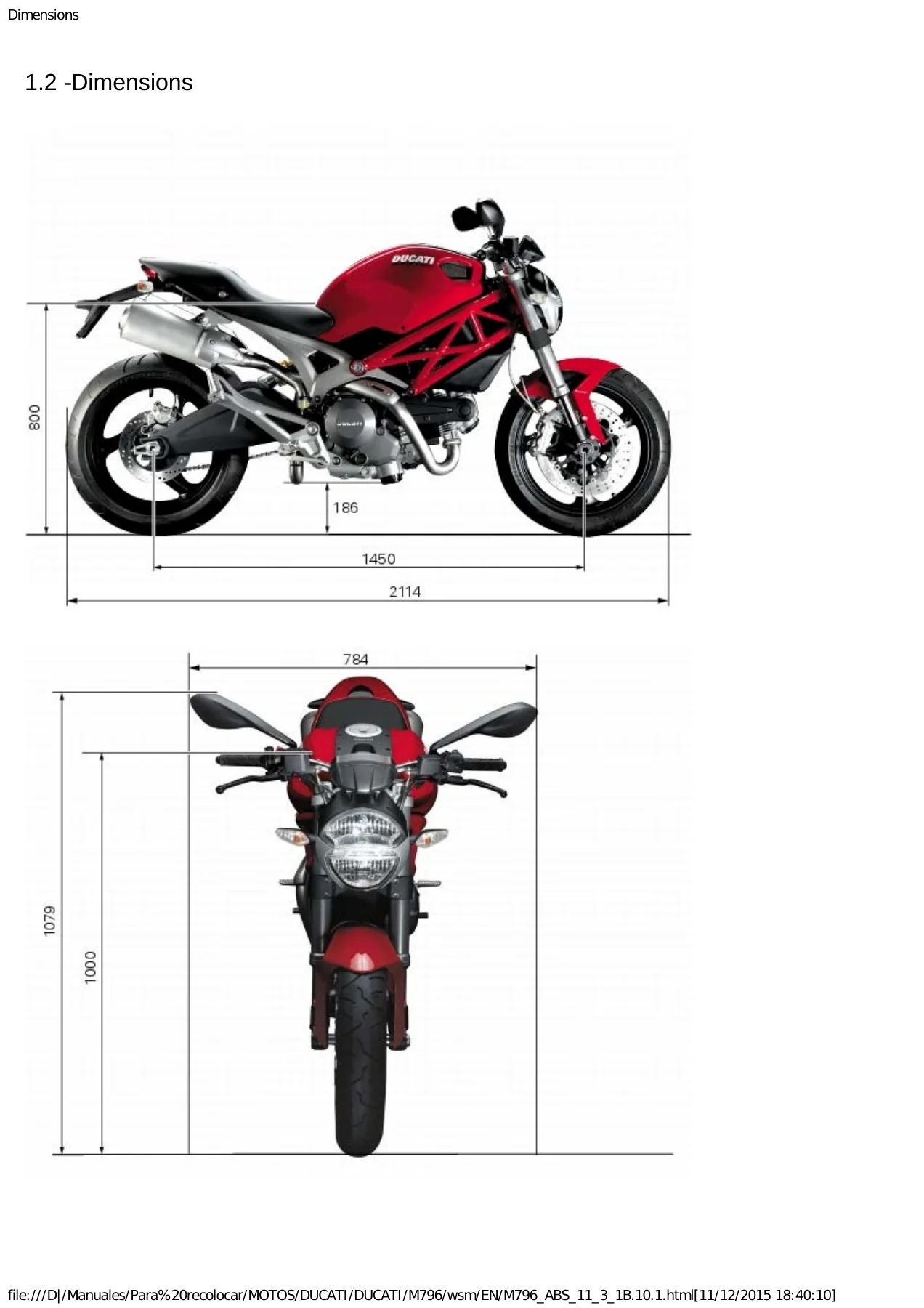 Ducati Monster 796 / 796 ABS Workshop Manual - Complete Service & Repair Guide PDF - Image 2