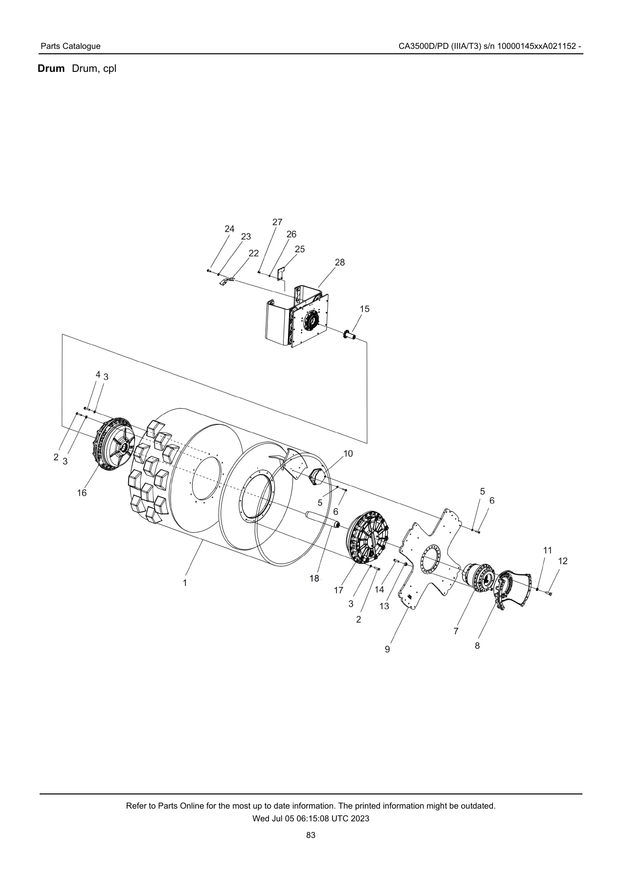 Dynapac CA3500D/PD Vibratory Roller Parts Catalogue 4812162574 - PDF - Image 2