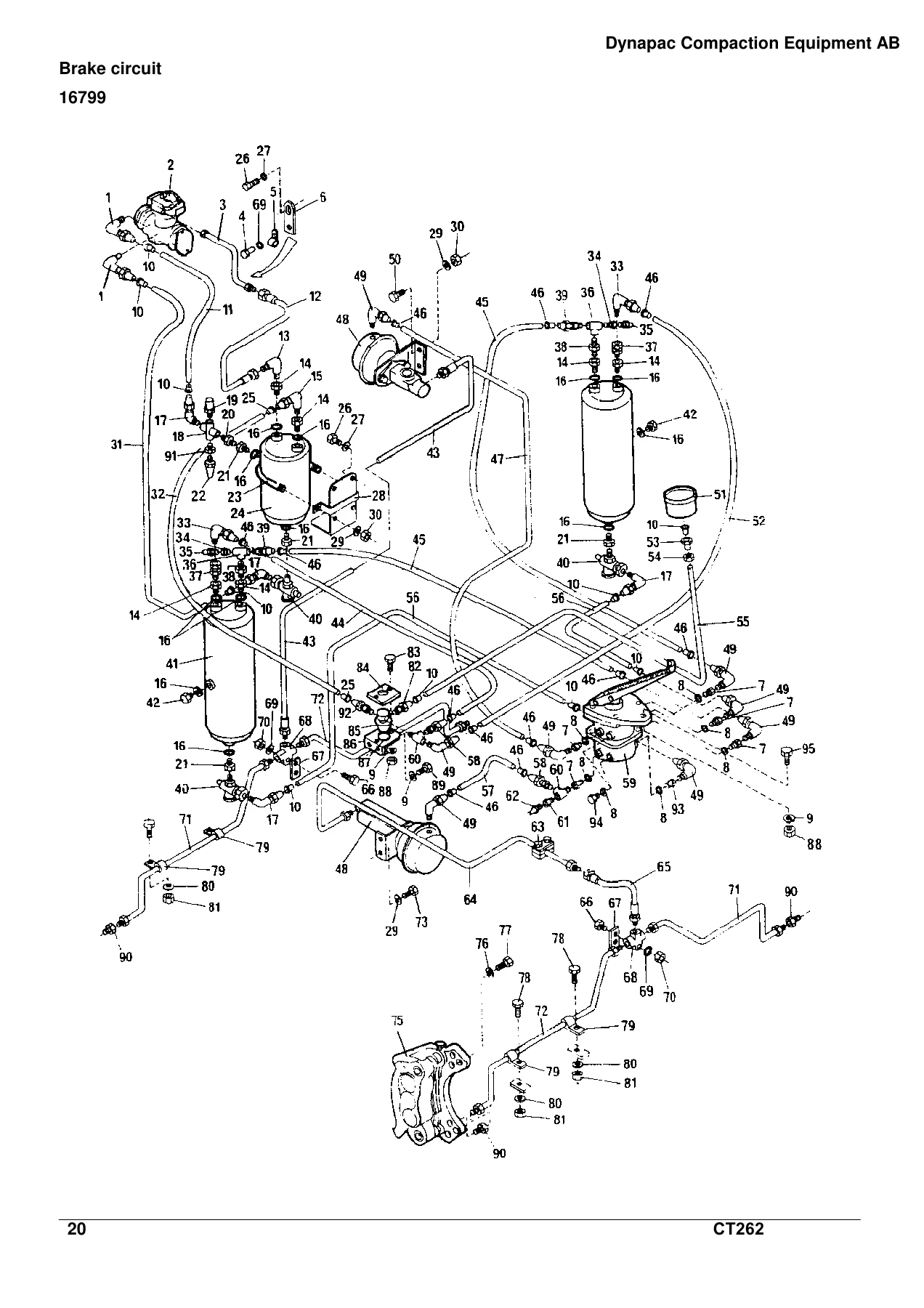 Dynapac CT262 Vibratory Compactor Parts Catalog - Serial 703B800 & Up - PDF Download - Image 2