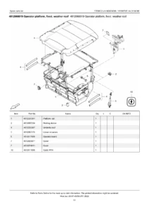 Dynapac F2500CS Tracked Paver Spare Parts Catalogue 4700777485 PDF