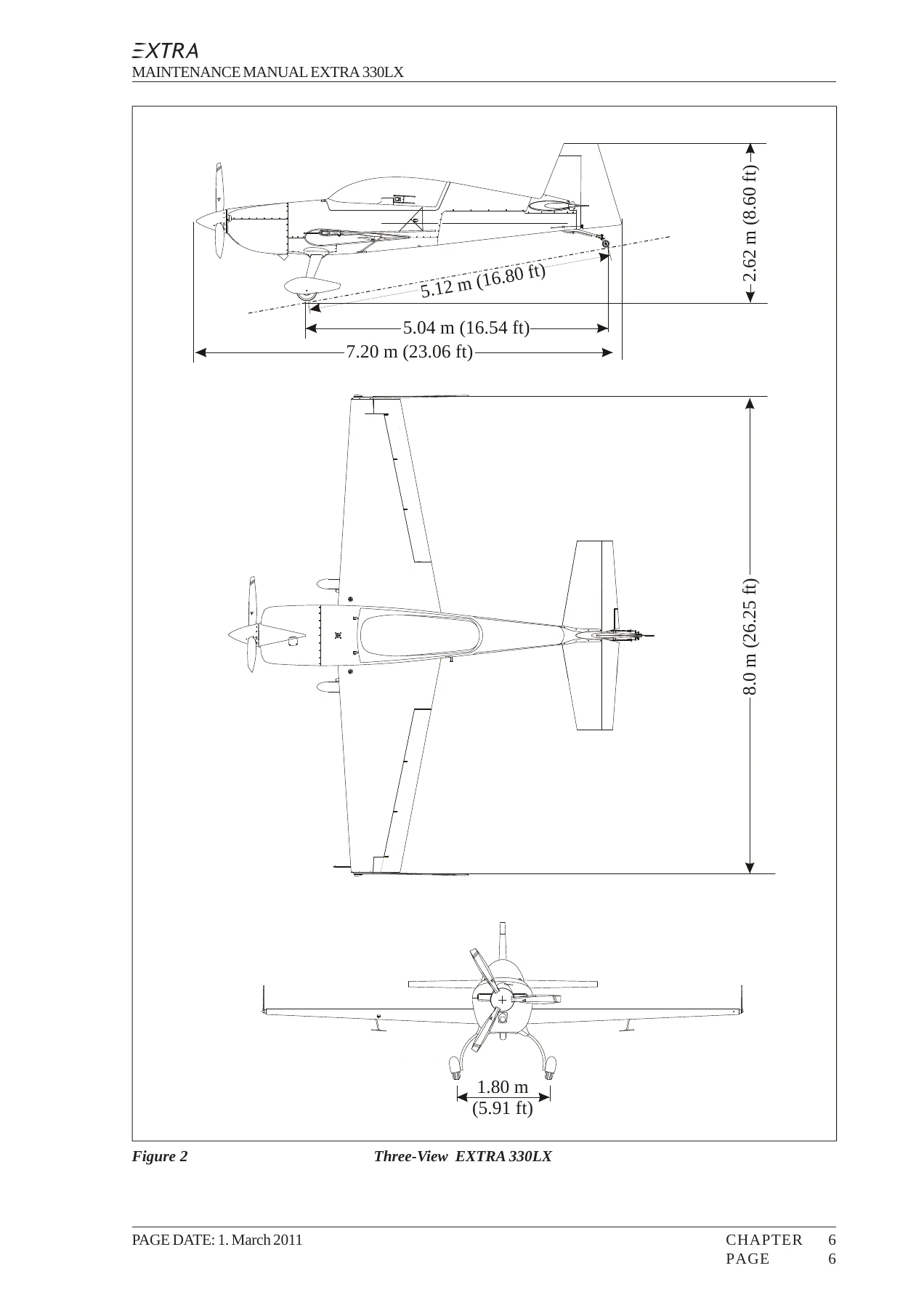EXTRA 330LX Aircraft Maintenance Manual EA-0E702 - 2017 Revision 5 PDF - Image 2