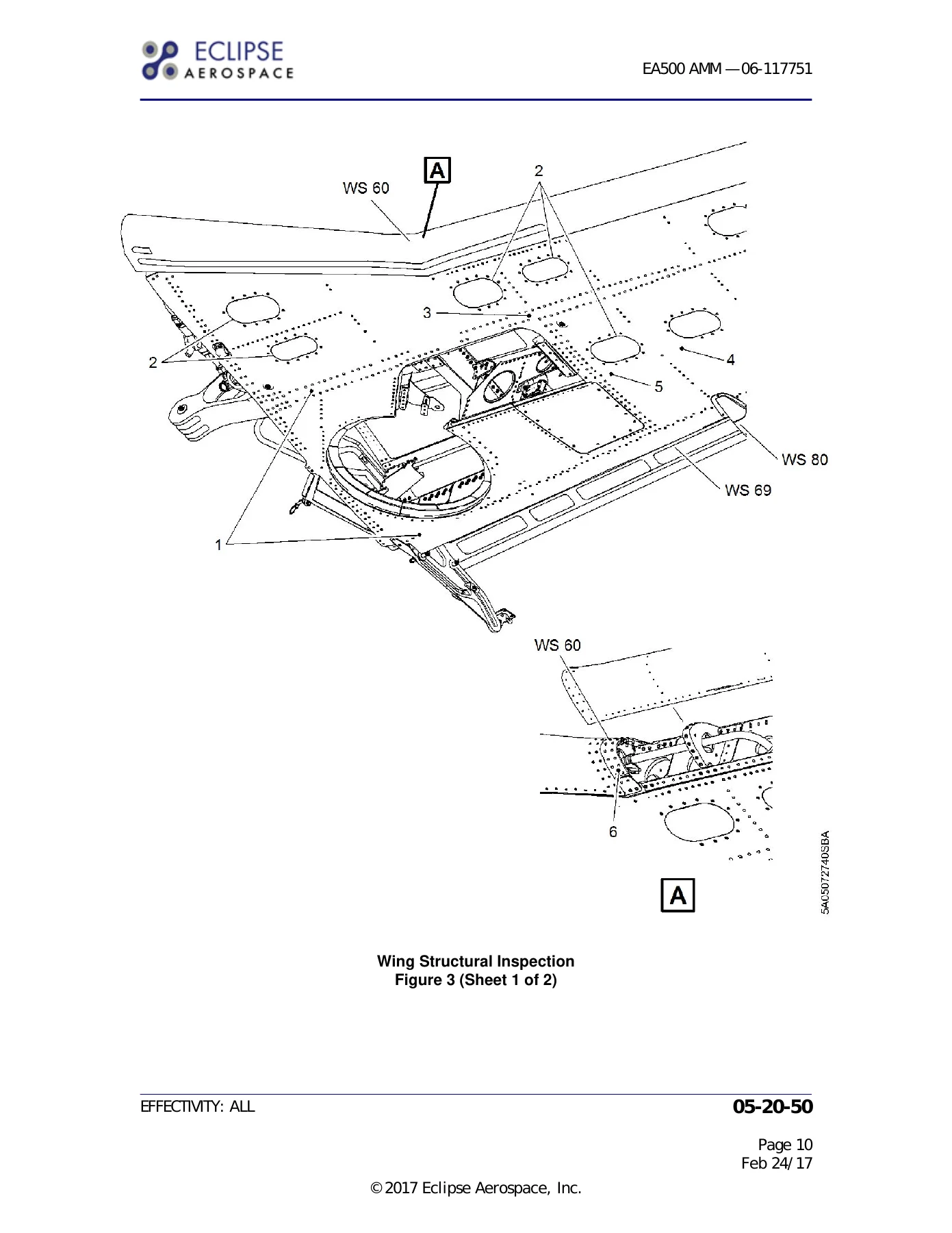 Eclipse EA500 Aircraft Maintenance Manual 06-117751 - Full PDF Service Guide - Image 2