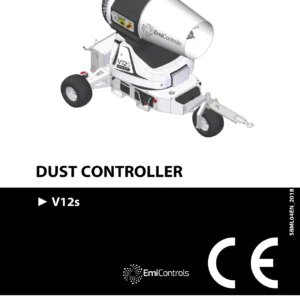 EmiControls V12s Dust Controller Use and Maintenance Manual - SBML04EN 2018
