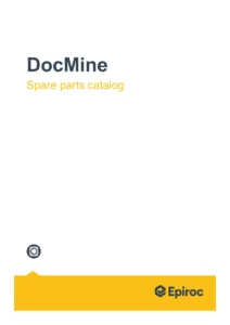 Epiroc Boltec S Spare Parts Catalog 8999297900-002 DocMine PDF