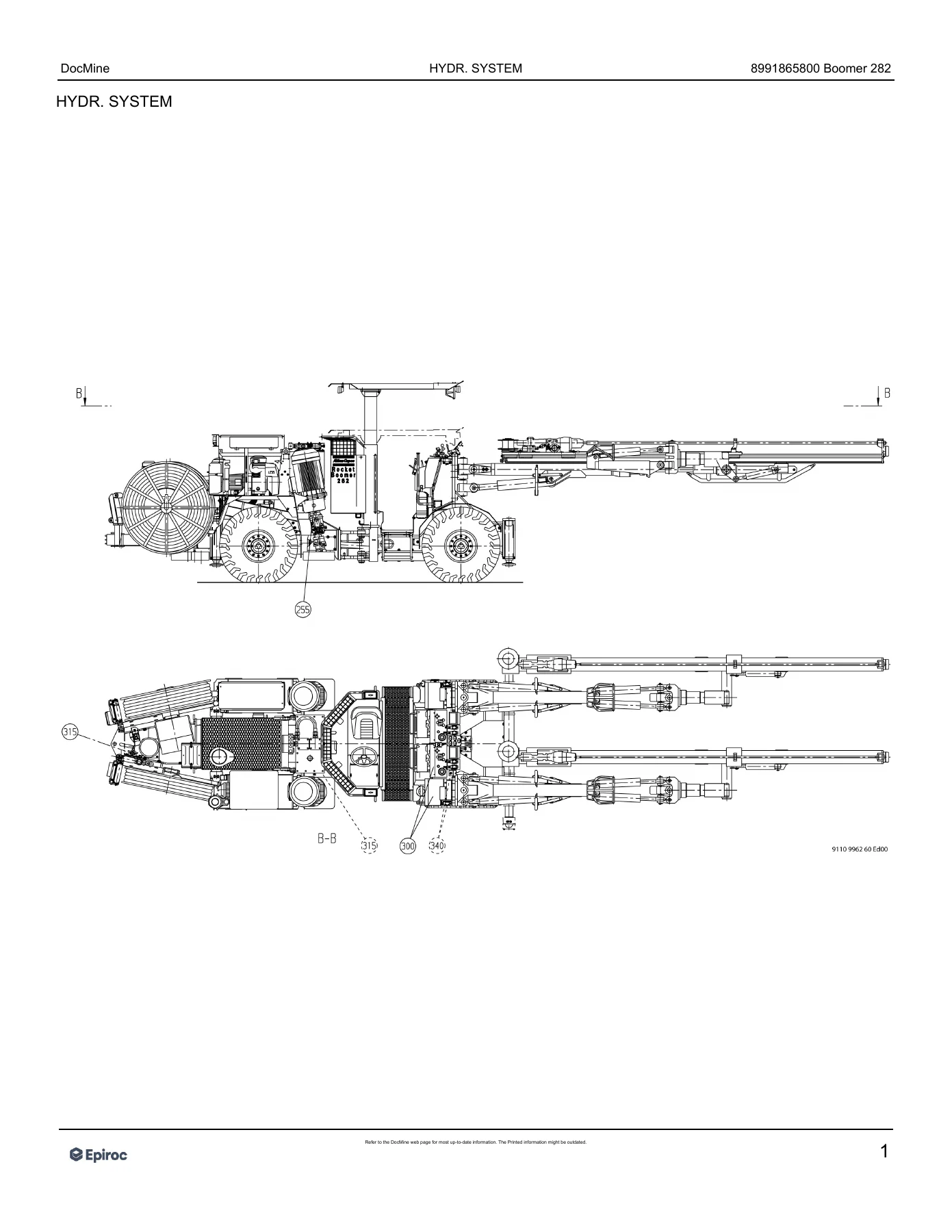 Epiroc Boomer 282 Spare Parts Catalog 8991865800 PDF - Image 2