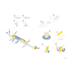 Epiroc Boomer T1 D Spare Parts Catalog 8999562900-001 - COP MD20 Rock Drill Illustrated Parts Manual