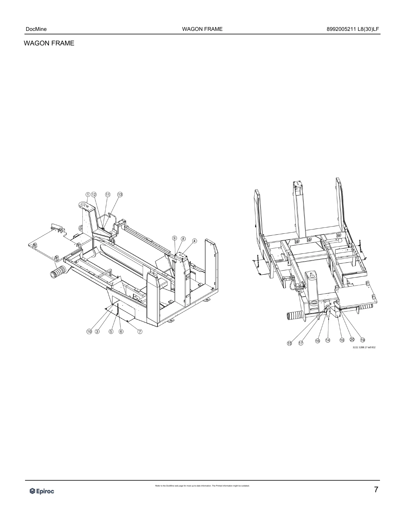 Epiroc L8(30)LF Rock Drill Spare Parts Catalog - DocMine PDF Download - Image 2