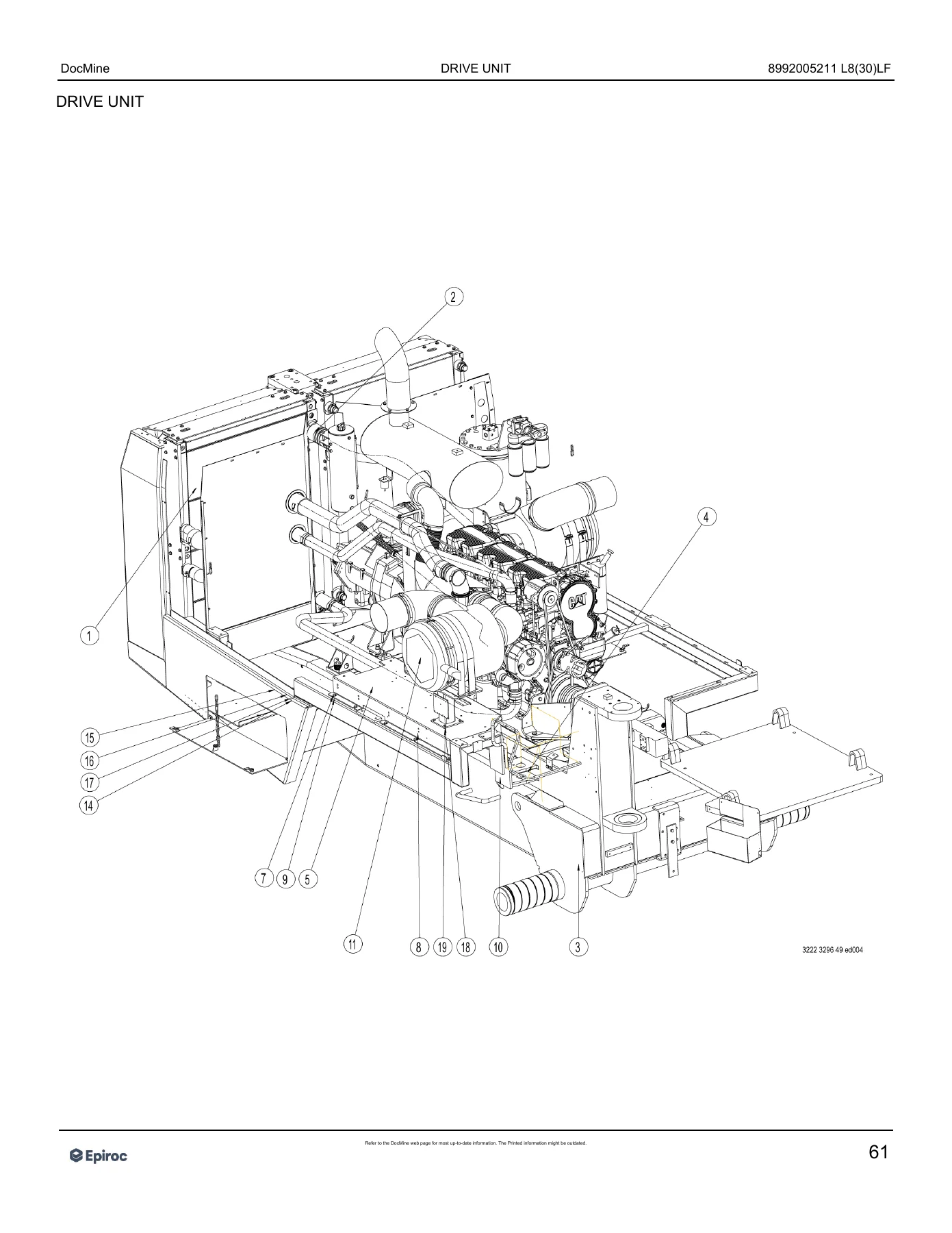 Epiroc L8(30)LF Rock Drill Spare Parts Catalog - DocMine PDF Download - Image 3