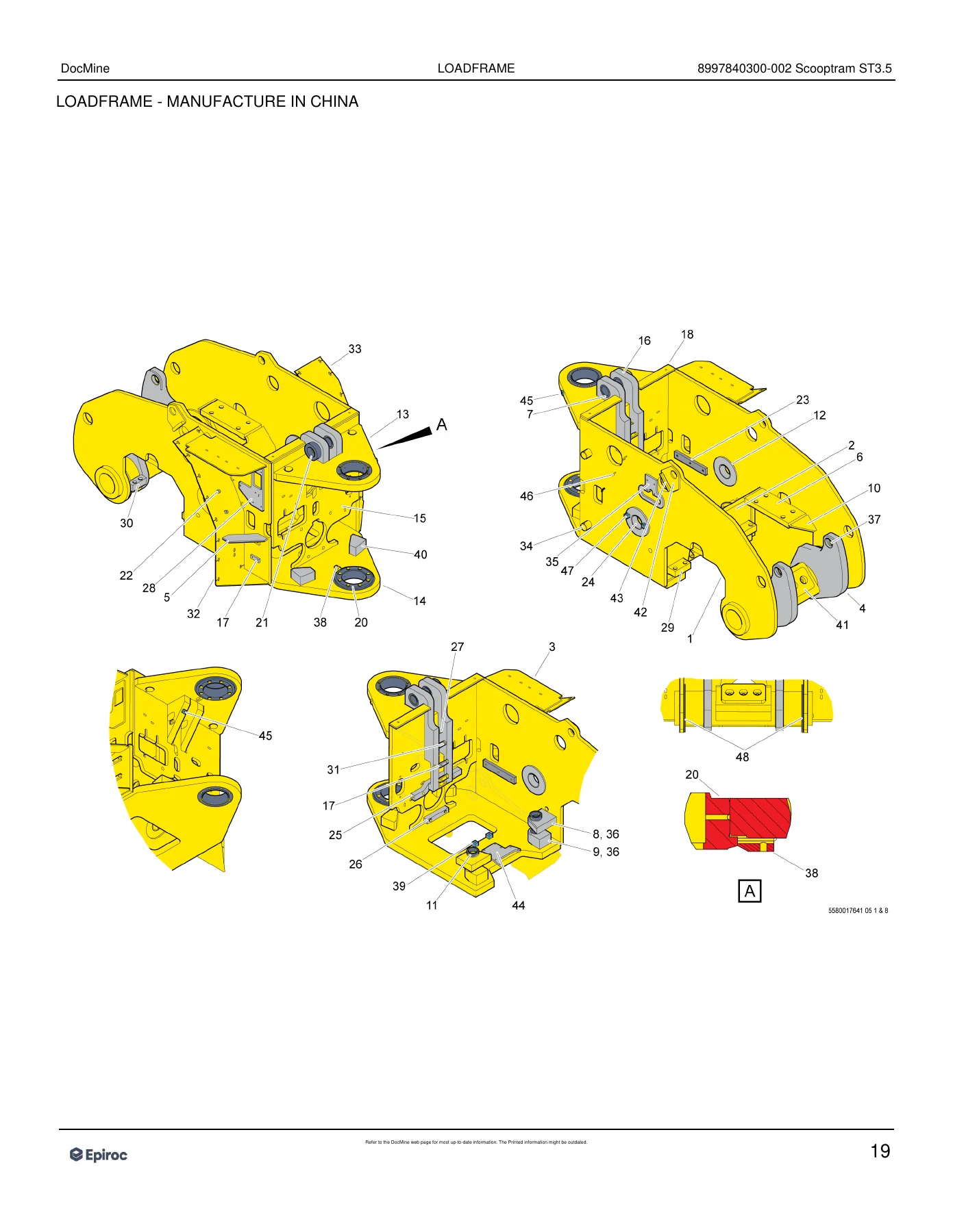 Epiroc Scooptram ST3.5 Spare Parts Catalog 8997840300-002 PDF Download - Image 2