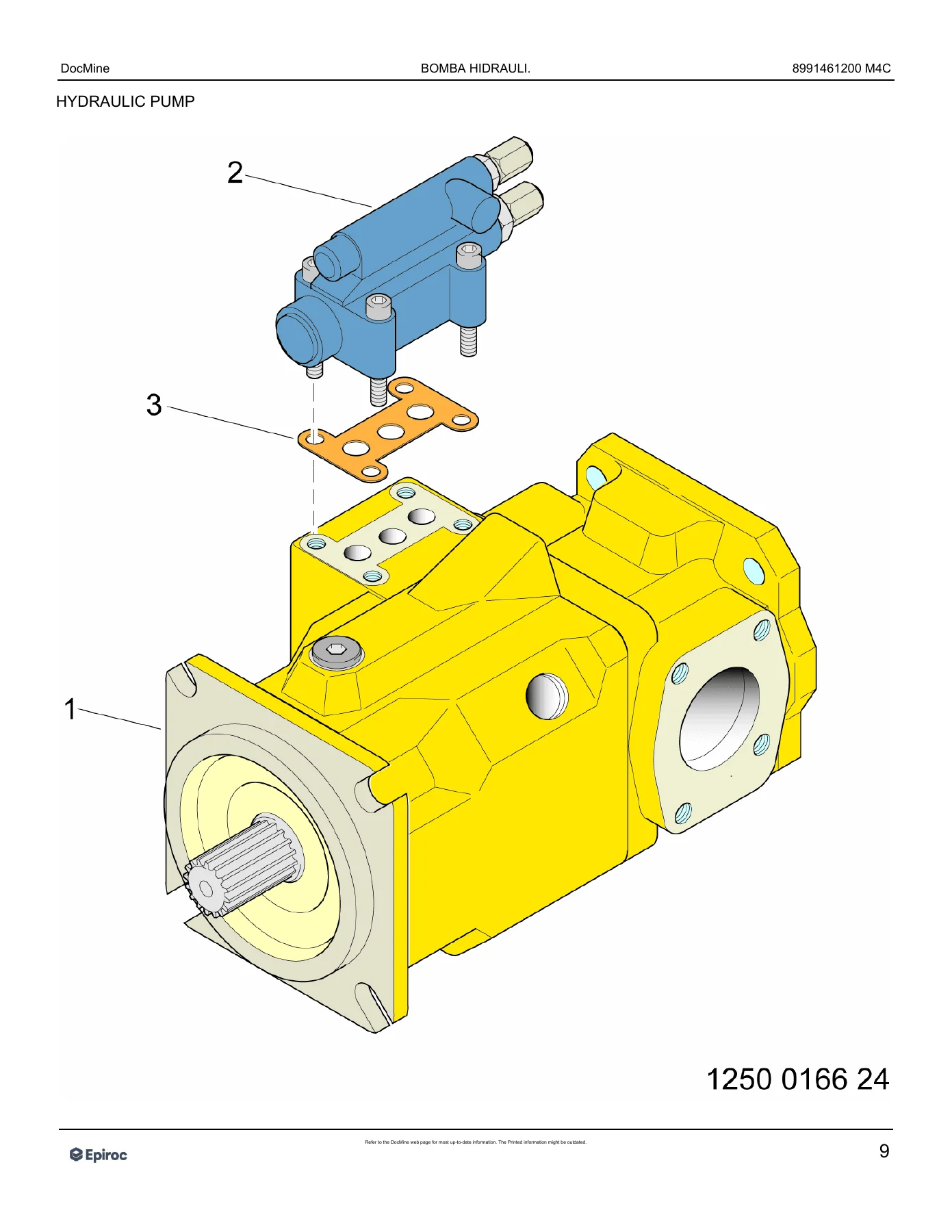 Epiroc Simba M4C Spare Parts Catalog 8991461200 Digital Parts Book - Image 3