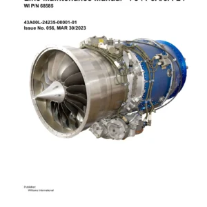 FJ44-3A/3A-24 Line Maintenance Manual PDF - Williams International Turbofan Engine Guide