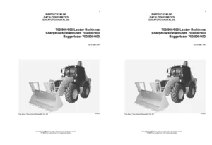 Fermec 700 800 900 Loader Backhoe Parts Catalogue 1999 - PDF Download