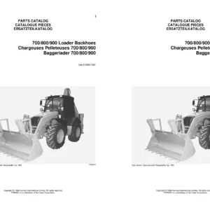 Fermec 700 800 900 Loader Backhoe Parts Catalogue 1999 - PDF Download