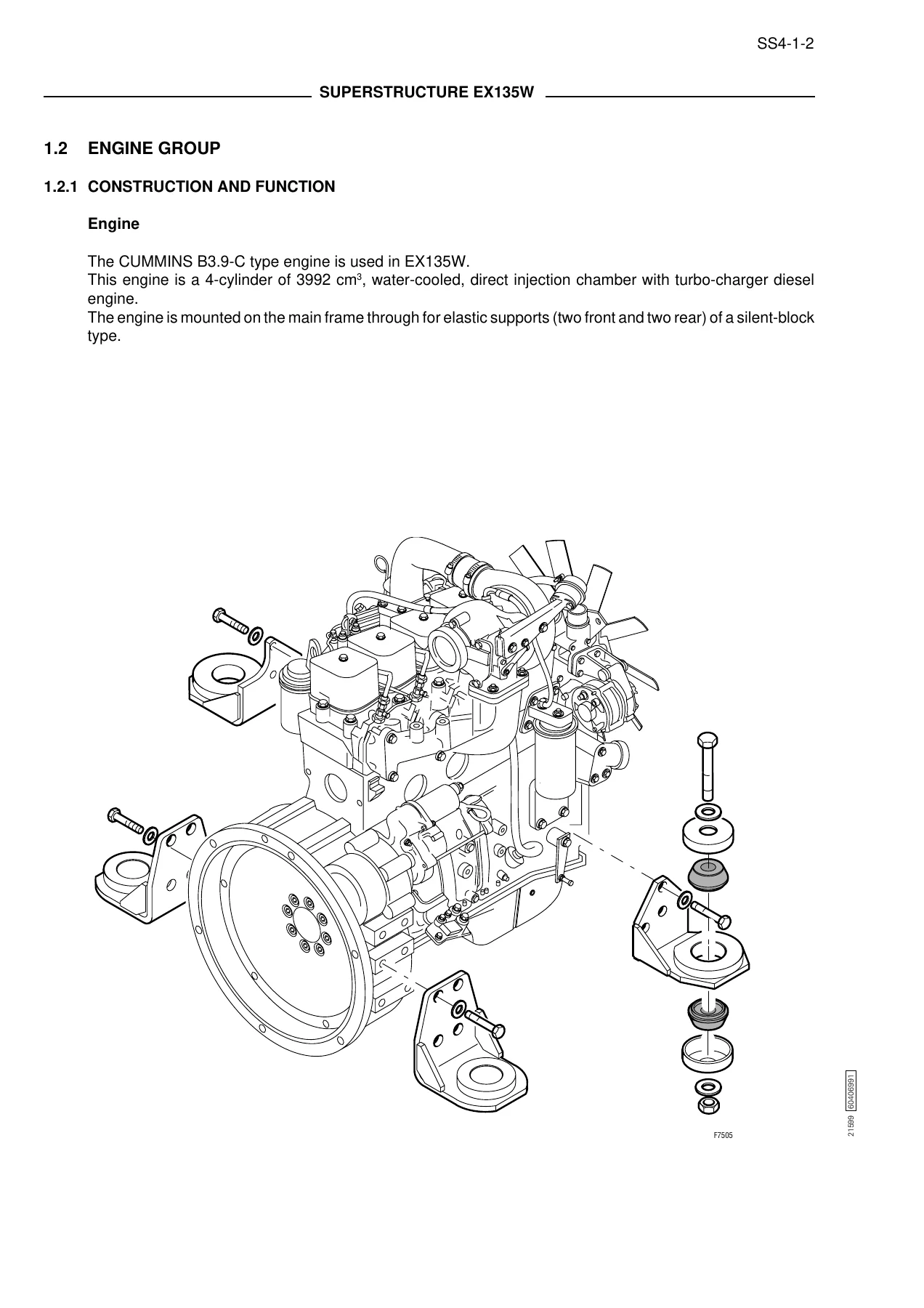 Fiat-Hitachi EX135W Excavator Workshop Manual 604.06.991 (2000) - Complete Repair & Service PDF - Image 3
