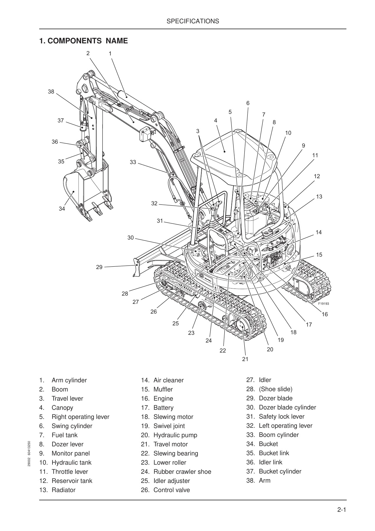 Fiat Kobelco E30SR E35SR Evolution Workshop Manual 604.13.250 English PDF - Image 2