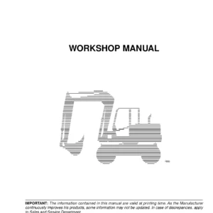 Fiat Kobelco EX125W Excavator Workshop Service Repair Manual 604.13.240 - July 2002 PDF Download