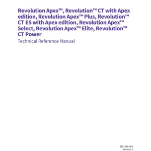 GE HealthCare Revolution Apex & Revolution CT Technical Reference Manual 5871355-1EN Rev 2 (2023)