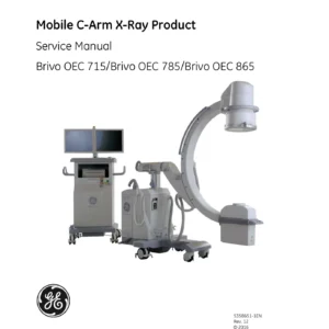 GE Healthcare Brivo OEC 715/785/865 Mobile C-Arm X-Ray Service Manual