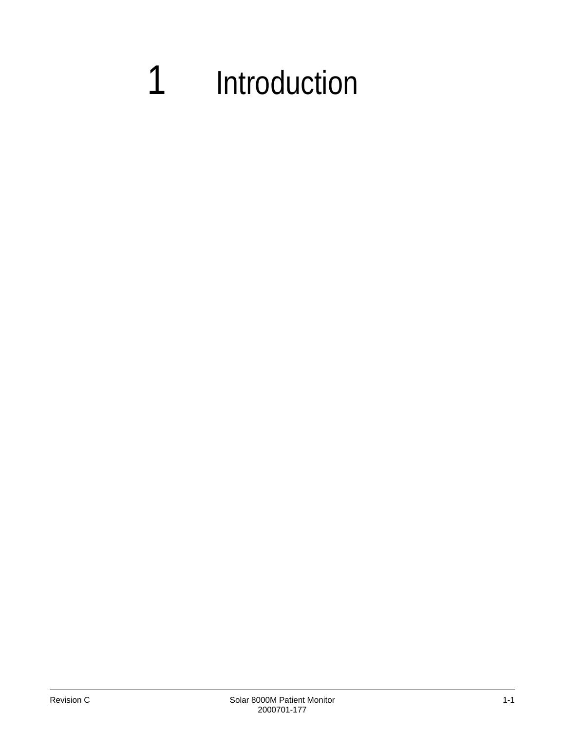 GE Solar 8000M Patient Monitor Service Manual – Rev C (2005) PDF Download - Image 2
