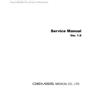 GEMSS KMC-950 C-Arm X-Ray System Service Manual - PDF Download