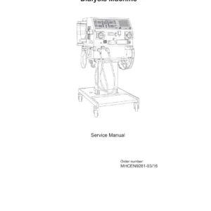 Gambro AK 200 S & AK 200 ULTRA S Dialysis Machines Service Manual PDF (March 2016)