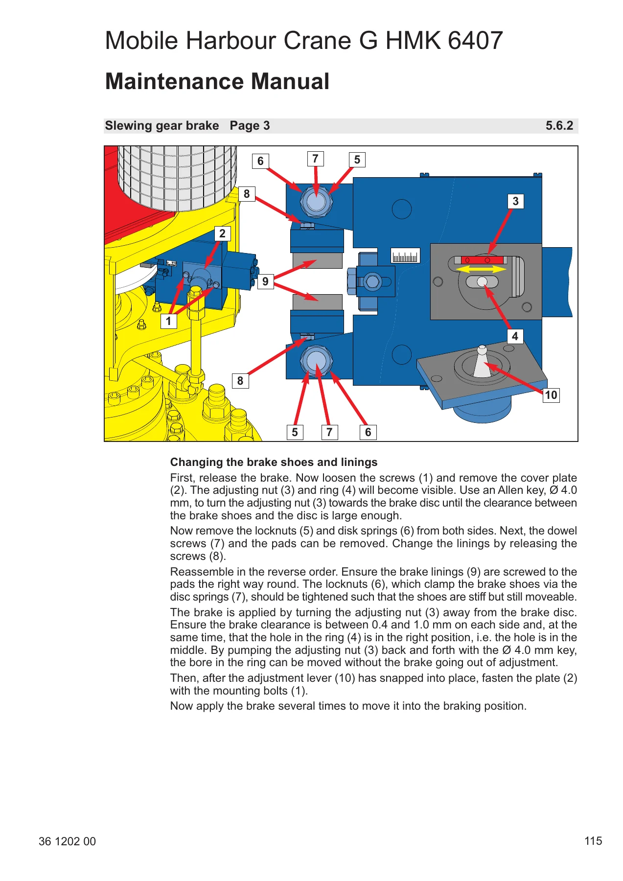 Gottwald Mobile Harbour Crane G HMK 6407 Maintenance Manual - Image 3