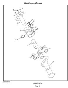 Grove Manitowoc TMS760E Crane Parts Catalog - Serial 222341 - Rev 001 PDF