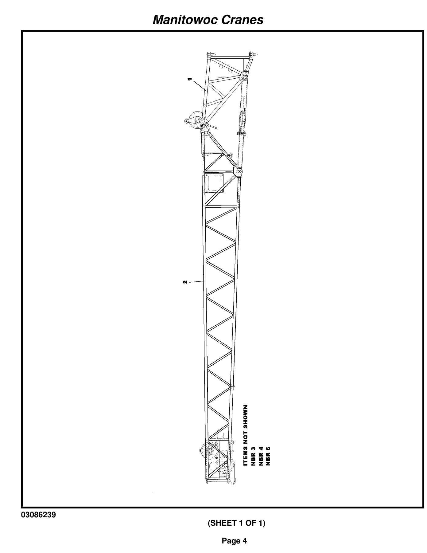 Grove Manitowoc TMS900E Crane Parts Catalog - Serial 224245 | Rev 004 June 2015 PDF - Image 2