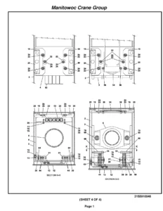 Grove RT530E 30 Ton Rough Terrain Crane Parts Catalog - Serial 225932 (May 2006)